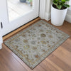 Piper Looms Chantille Global ACN2045 Taupe Machine Washable Area Rug Scatter Lifestyle Image Feature