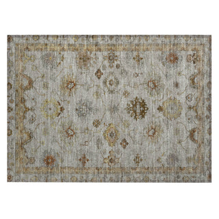Piper Looms Chantille Global ACN2045 Taupe Machine Washable Area Rug Scatter Main Image