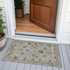 Piper Looms Chantille Global ACN2045 Taupe Machine Washable Area Rug Scatter Outdoor Lifestyle Image Feature
