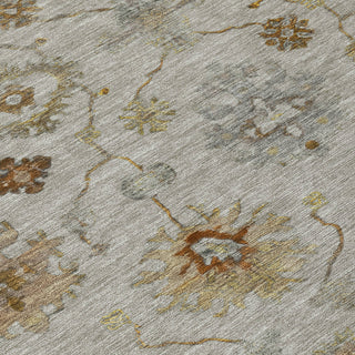 Piper Looms Chantille Global ACN2045 Taupe Machine Washable Area Rug Swatch Image