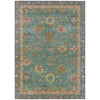 Piper Looms Chantille Global ACN2045 Teal Machine Washable Area Rug main image
