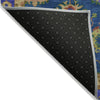Piper Looms Chantille Global ACN2046 Blue Machine Washable Area Rug Backing Image