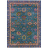 Piper Looms Chantille Global ACN2046 Teal Machine Washable Area Rug main image