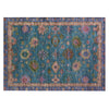 Piper Looms Chantille Global ACN2046 Teal Machine Washable Area Rug Scatter Main Image