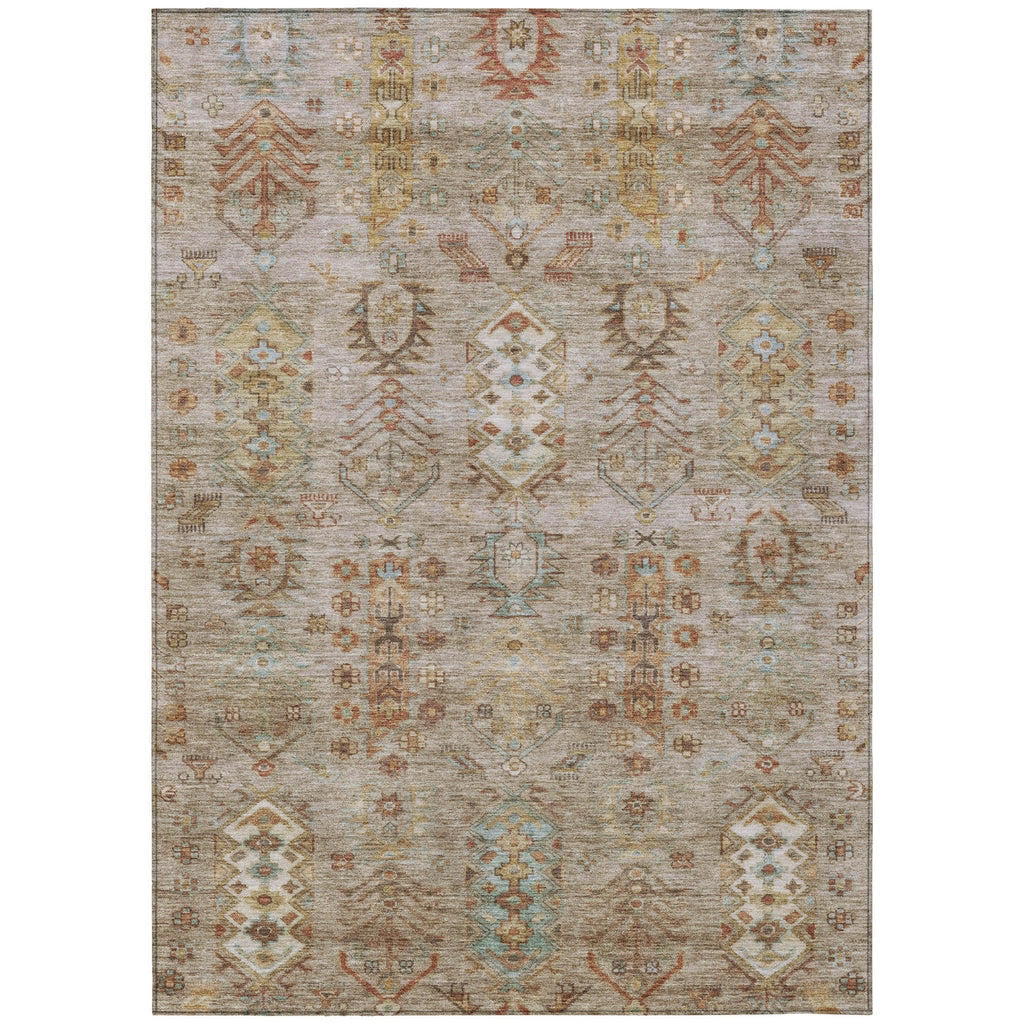 Piper Looms Chantille Global ACN2047 Beige Machine Washable Area Rug main image