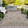 Piper Looms Chantille Global ACN2047 Beige Machine Washable Area Rug Outdoor Lifestyle Image Feature
