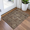 Piper Looms Chantille Global ACN2047 Brown Machine Washable Area Rug Scatter Lifestyle Image Feature