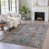 Piper Looms Chantille Global ACN2047 Gray Machine Washable Area Rug Lifestyle Image Feature