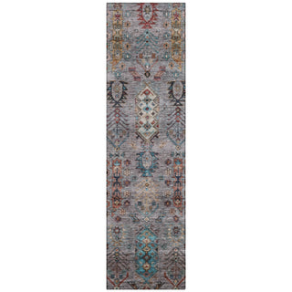 Piper Looms Chantille Global ACN2047 Gray Machine Washable Area Rug Runner Main Image