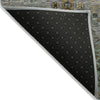 Piper Looms Chantille Global ACN2047 Pewter Machine Washable Area Rug Backing Image