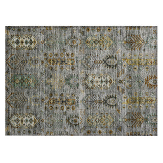 Piper Looms Chantille Global ACN2047 Pewter Machine Washable Area Rug Scatter Main Image