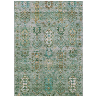 Piper Looms Chantille Global ACN2047 Sage Machine Washable Area Rug main image
