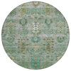 Piper Looms Chantille Global ACN2047 Sage Machine Washable Area Rug Round Main Image