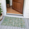 Piper Looms Chantille Global ACN2047 Sage Machine Washable Area Rug Scatter Outdoor Lifestyle Image Feature
