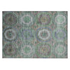 Piper Looms Chantille Panel ACN2049 Green Machine Washable Area Rug Scatter Main Image