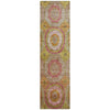Piper Looms Chantille Panel ACN2049 Orange Machine Washable Area Rug Runner Main Image