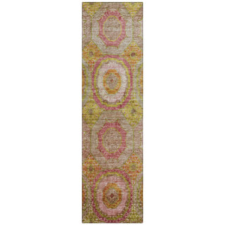 Piper Looms Chantille Panel ACN2049 Orange Machine Washable Area Rug Runner Main Image