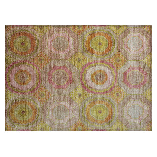 Piper Looms Chantille Panel ACN2049 Orange Machine Washable Area Rug Scatter Main Image