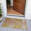 Piper Looms Chantille Panel ACN2049 Orange Machine Washable Area Rug Scatter Outdoor Lifestyle Image Feature