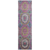 Piper Looms Chantille Panel ACN2049 Pink Machine Washable Area Rug Runner Main Image