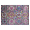 Piper Looms Chantille Panel ACN2049 Pink Machine Washable Area Rug Scatter Main Image