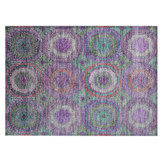 Piper Looms Chantille Panel ACN2049 Purple Machine Washable Area Rug Scatter Main Image