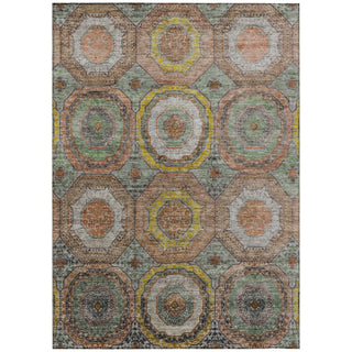 Piper Looms Chantille Panel ACN2050 Sage Machine Washable Area Rug main image
