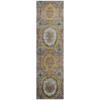 Piper Looms Chantille Panel ACN2050 Sage Machine Washable Area Rug Runner Main Image