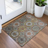 Piper Looms Chantille Panel ACN2050 Sage Machine Washable Area Rug Scatter Lifestyle Image Feature