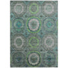 Piper Looms Chantille Panel ACN2050 Teal Machine Washable Area Rug main image