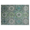 Piper Looms Chantille Panel ACN2050 Teal Machine Washable Area Rug Scatter Main Image
