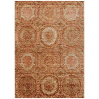 Piper Looms Chantille Panel ACN2050 Terracotta Machine Washable Area Rug main image