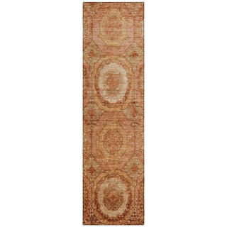 Piper Looms Chantille Panel ACN2050 Terracotta Machine Washable Area Rug Runner Main Image