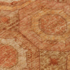 Piper Looms Chantille Panel ACN2050 Terracotta Machine Washable Area Rug Swatch Image