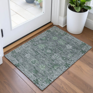 Piper Looms Chantille Global ACN2051 Aloe Machine Washable Area Rug Scatter Lifestyle Image Feature