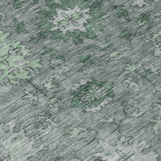 Piper Looms Chantille Global ACN2051 Aloe Machine Washable Area Rug Swatch Image