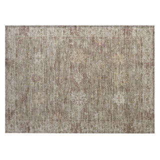 Piper Looms Chantille Global ACN2051 Khaki Machine Washable Area Rug Scatter Main Image
