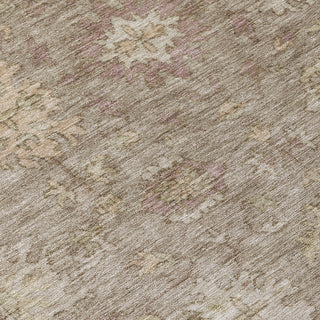 Piper Looms Chantille Global ACN2051 Khaki Machine Washable Area Rug Swatch Image