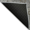 Piper Looms Chantille Global ACN2051 Pewter Machine Washable Area Rug Backing Image