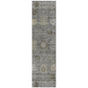 Piper Looms Chantille Global ACN2051 Pewter Machine Washable Area Rug Runner Main Image