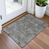 Piper Looms Chantille Global ACN2051 Pewter Machine Washable Area Rug Scatter Lifestyle Image Feature
