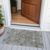 Piper Looms Chantille Global ACN2051 Pewter Machine Washable Area Rug Scatter Outdoor Lifestyle Image Feature