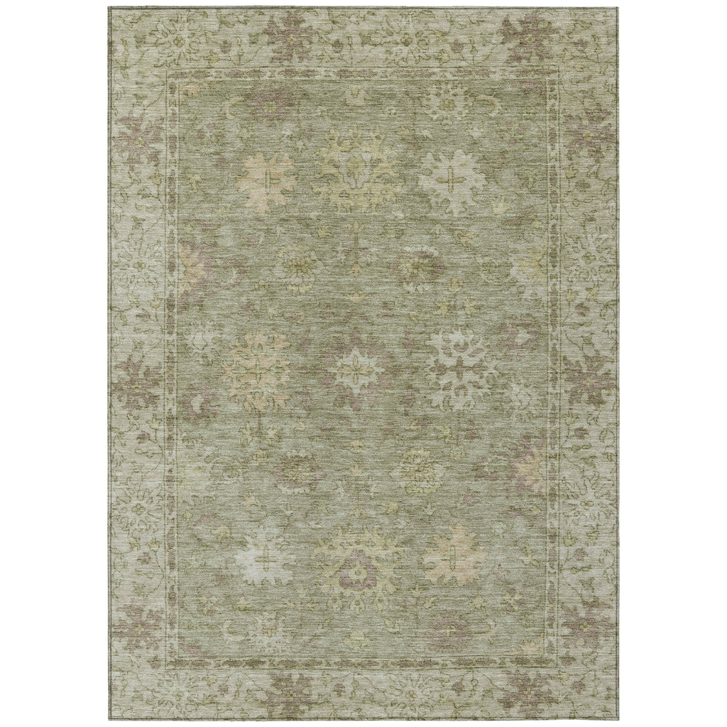 Piper Looms Chantille Global ACN2051 Sage Machine Washable Area Rug main image