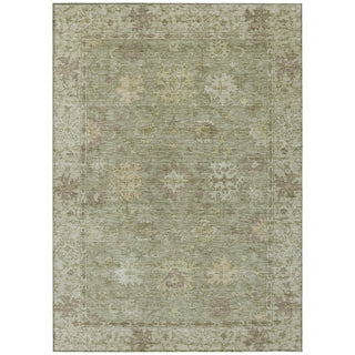 Piper Looms Chantille Global ACN2051 Sage Machine Washable Area Rug main image