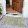 Piper Looms Chantille Global ACN2051 Sage Machine Washable Area Rug Scatter Outdoor Lifestyle Image Feature