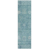 Piper Looms Chantille Global ACN2051 Teal Machine Washable Area Rug Runner Main Image