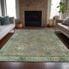 Piper Looms Chantille Global ACN2052 Brown Machine Washable Area Rug Lifestyle Image Feature