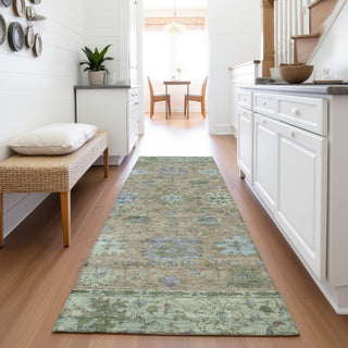 Piper Looms Chantille Global ACN2052 Brown Machine Washable Area Rug Runner Lifestyle Image Feature