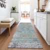 Piper Looms Chantille Global ACN2052 Mint Machine Washable Area Rug Runner Lifestyle Image Feature