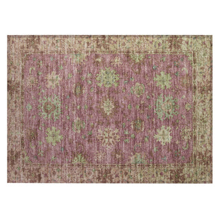 Piper Looms Chantille Global ACN2052 Pink Machine Washable Area Rug Scatter Main Image